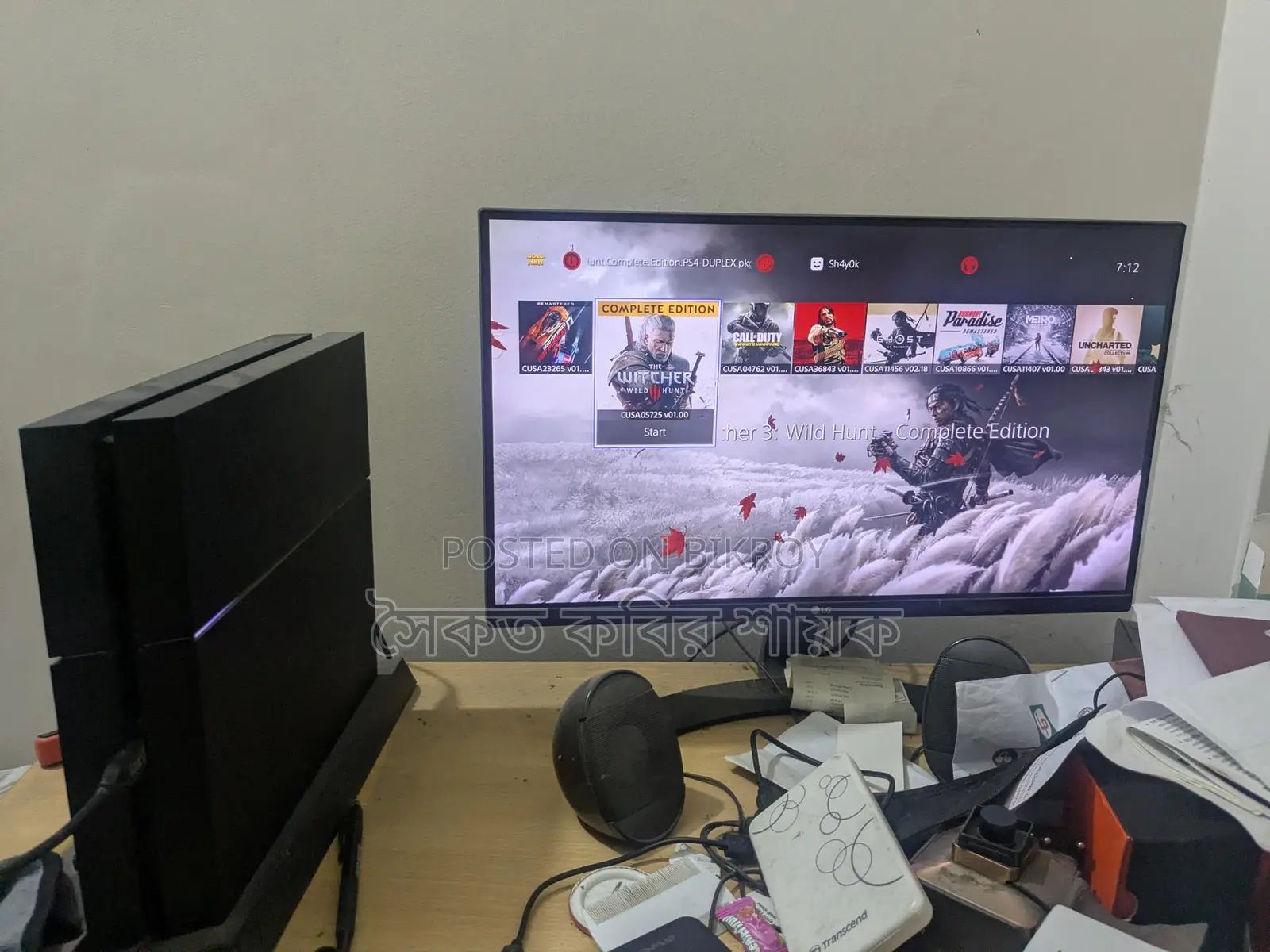 Ps4 Jailbreak 1tb + Monitor Games