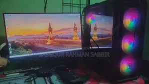 Desktop Pc + Monitor Sell | 16gb RAM SSD Ready to Use