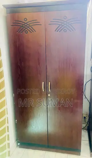 Otobi 2 Doors কাঠের আলমিরা বিক্রয় হবে
