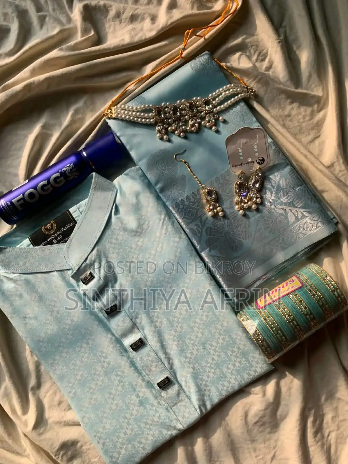 Saree & Panjabi Combo Collection