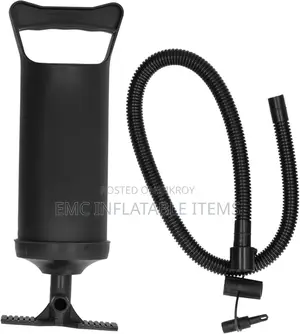 Double Action Hand Pump with 3 Nozzle Portable Manual Air