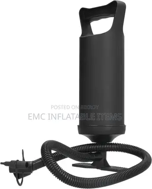 Double Action Hand Pump with 3 Nozzle Portable Manual Air