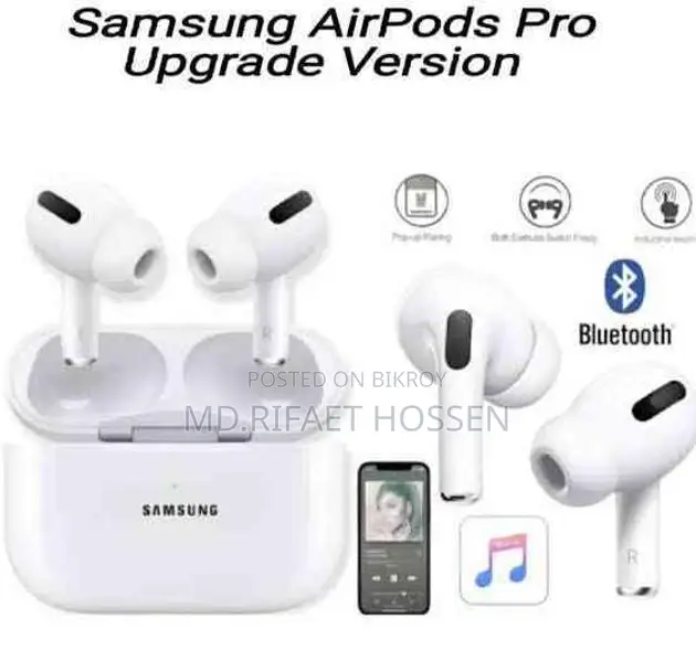 Samsung Airpodos Pro • Model: Airpods 100% Capacity