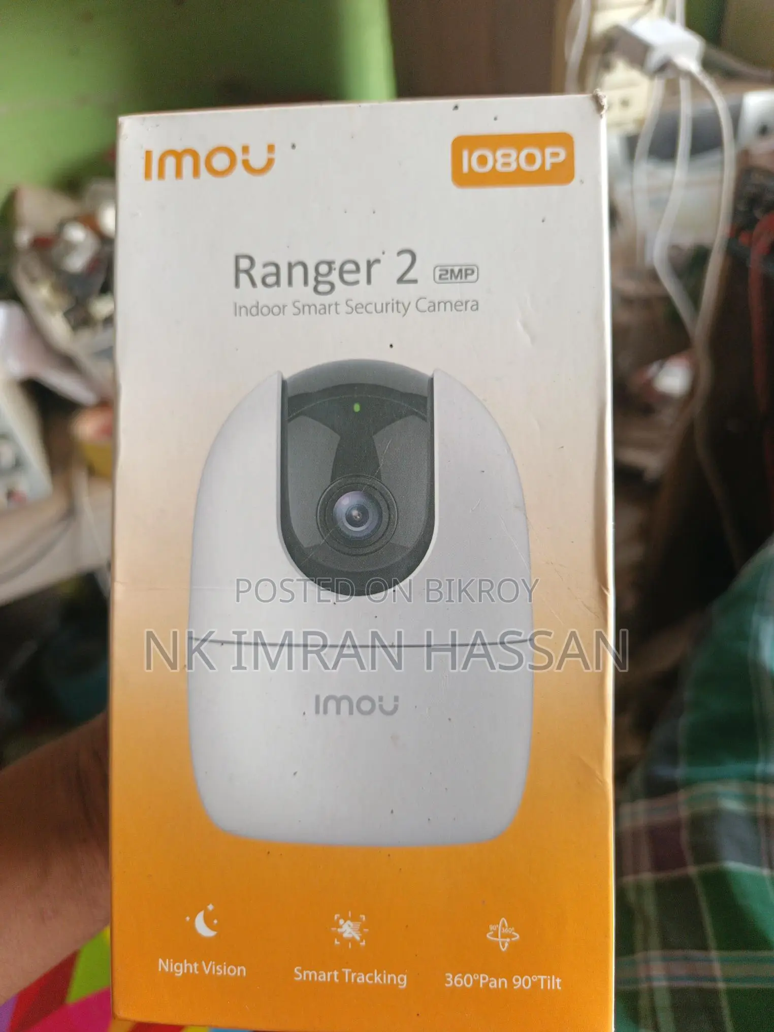 Smart Security Camera, Monitor via Mobile!