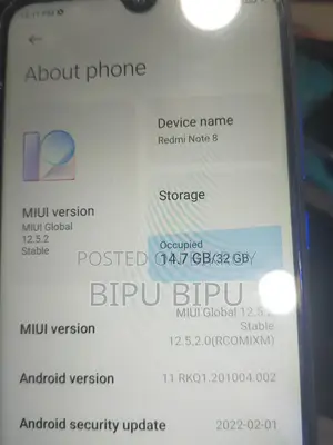 Xiaomi Redmi Note 8 (Used)