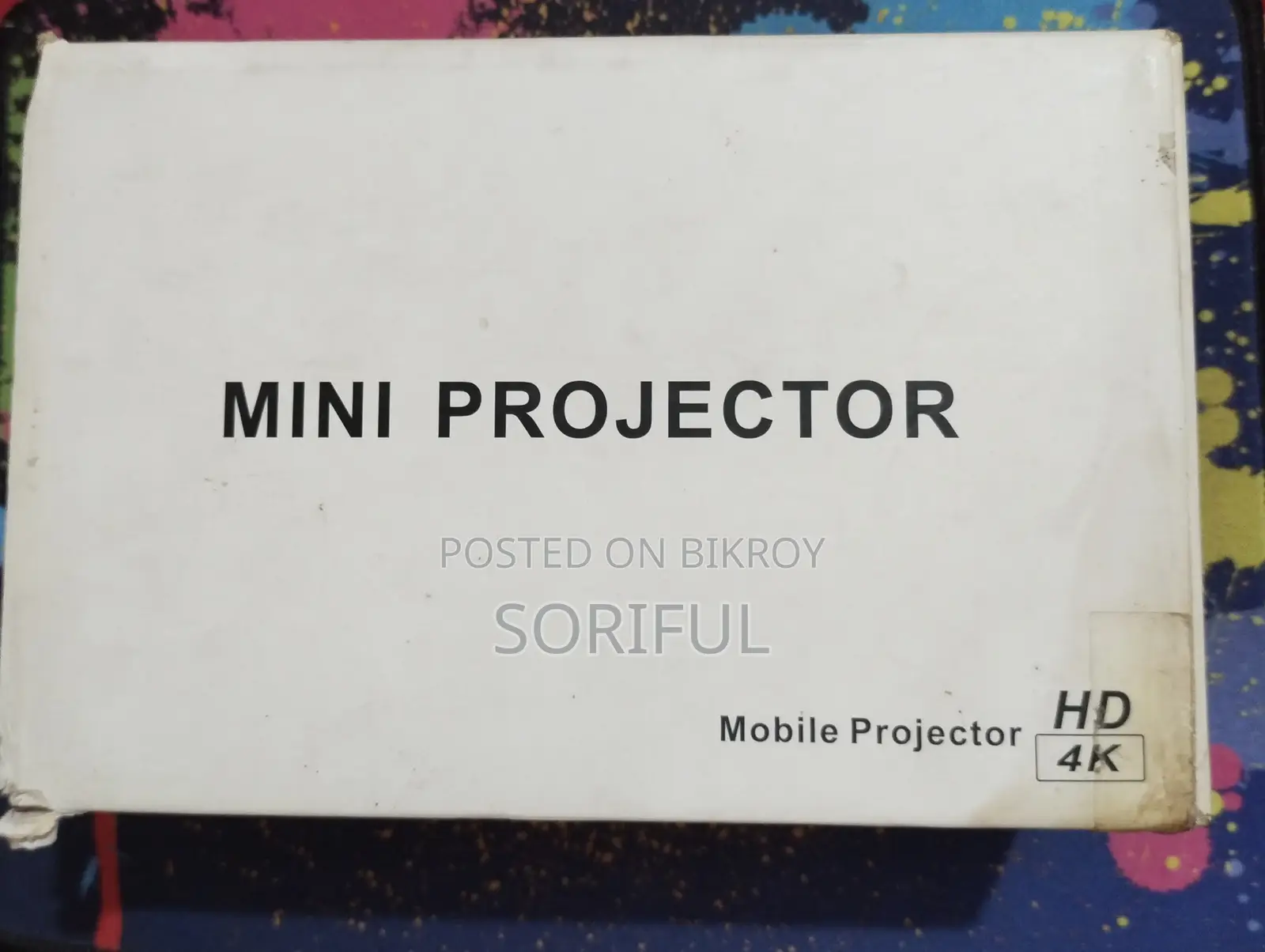 P09 Mini Dlp Projector Support 4k Android