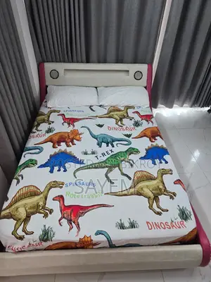 ২টি চাইনিজ পিইউ লেদার কভারড বেড ম্যাট্রেস সহ। ব্যবহৃত।
