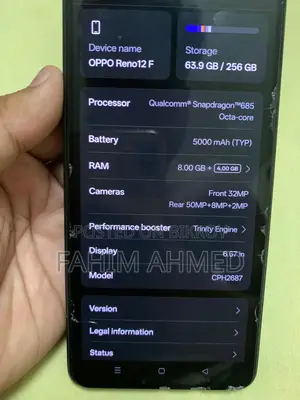 OPPO Reno 12F (Used)