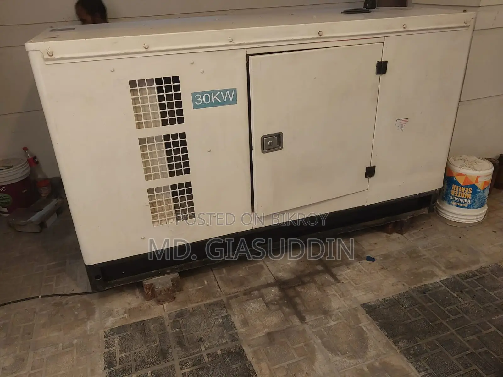 30KW/40KVA Soundproof Diesel Generator