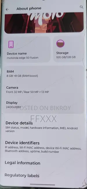Motorola Edge 50 Fusion (Used)