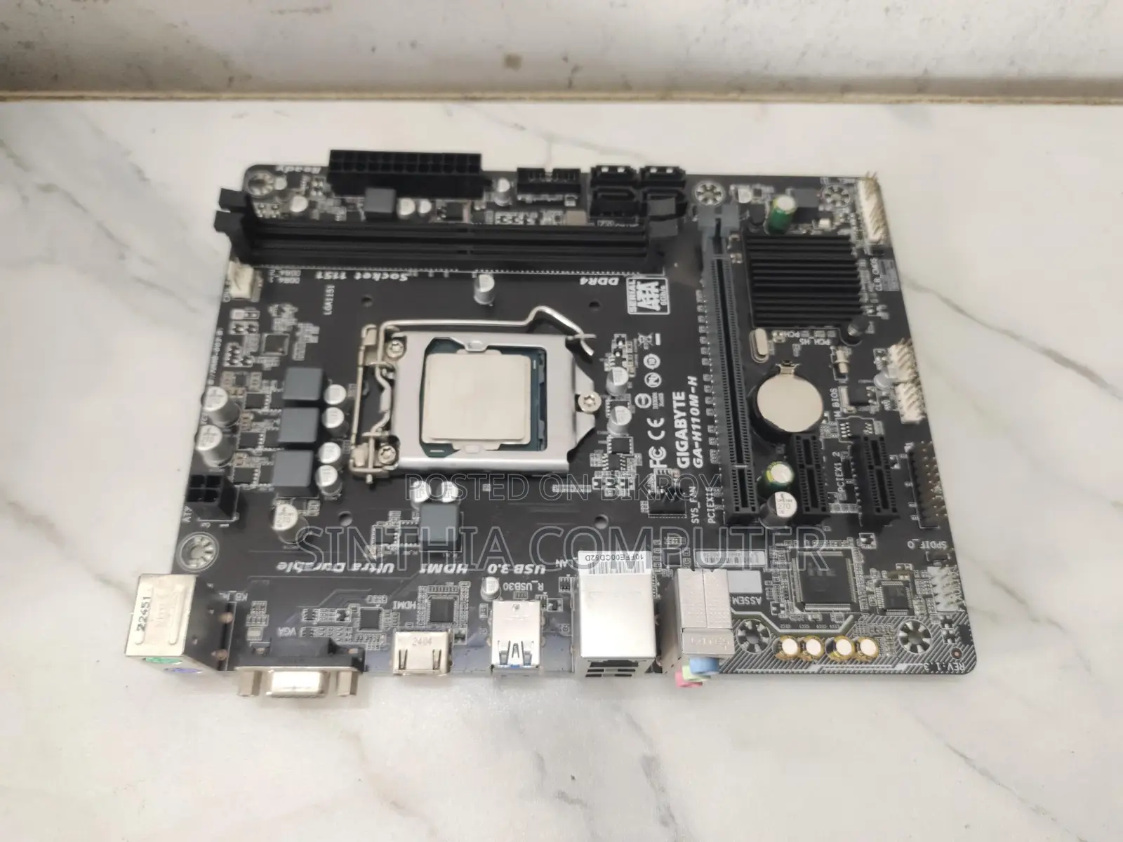Gigabyte GA-H110M-H DDR4 Desktop Motherboard