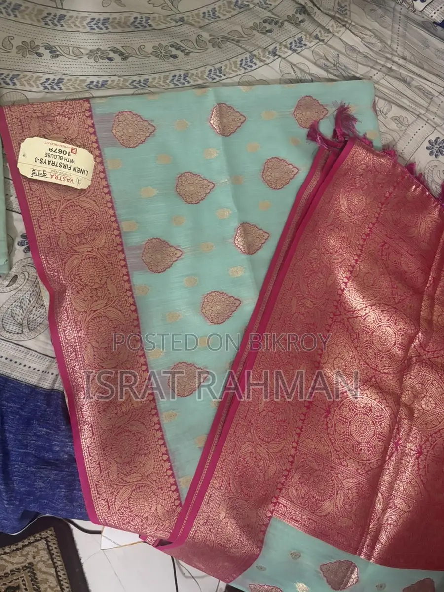 Indian Katan Silk Saree with Blouse