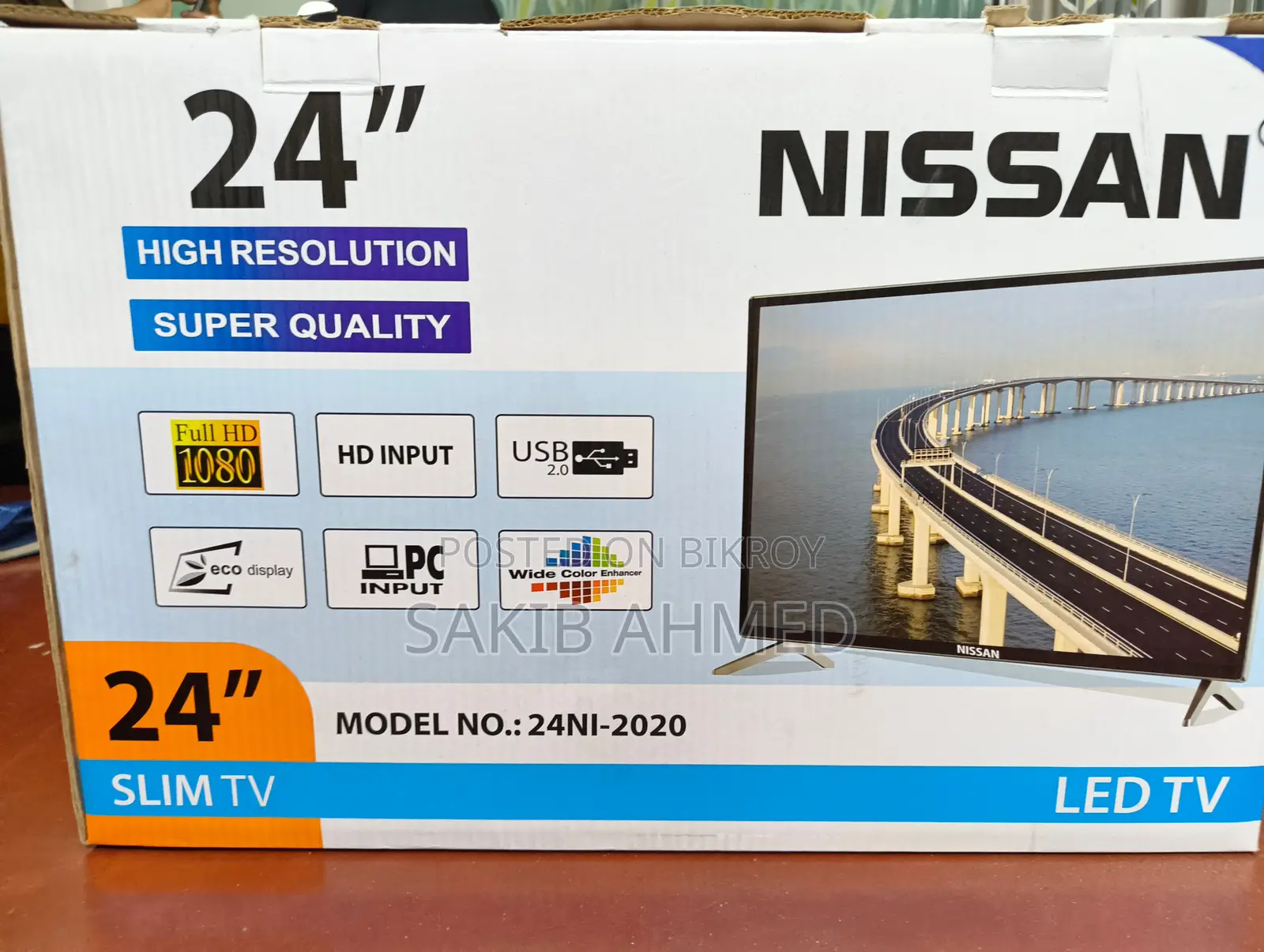 Nissan 24 Inch Brand New TV Intact Box