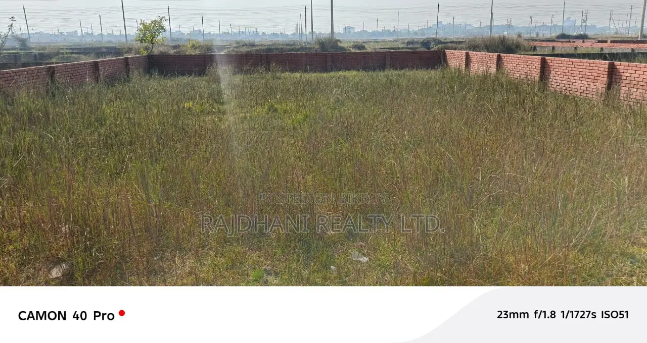 5 Katha Plot for Sale, N Block, Bashundhara Residential