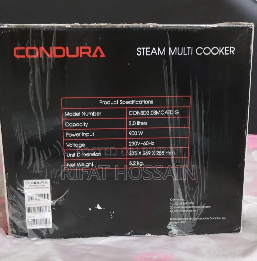 Steam Multi Cooker