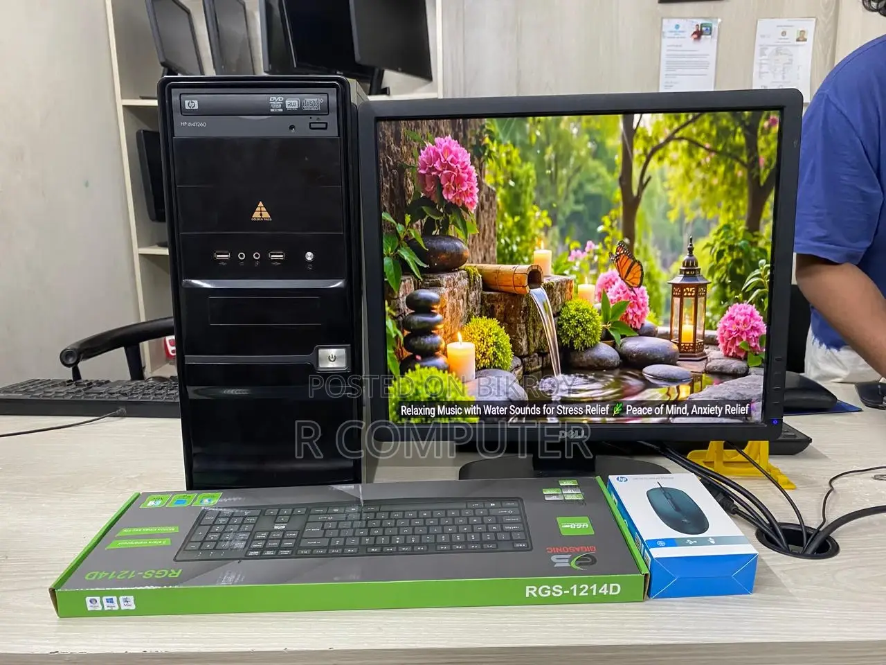 Desktop Computer Intel Core i5 (3rd Gen)_RAM 8GB & SSD 120GB_17" Monitor