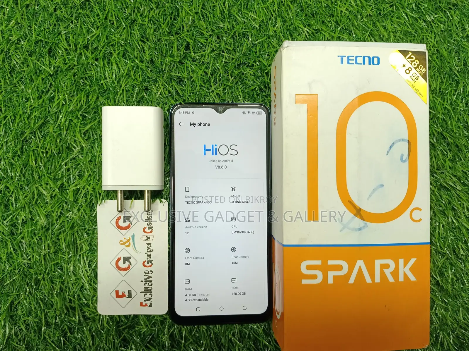Tecno Spark 10 C4+4/128GB Fresh Box (Used)