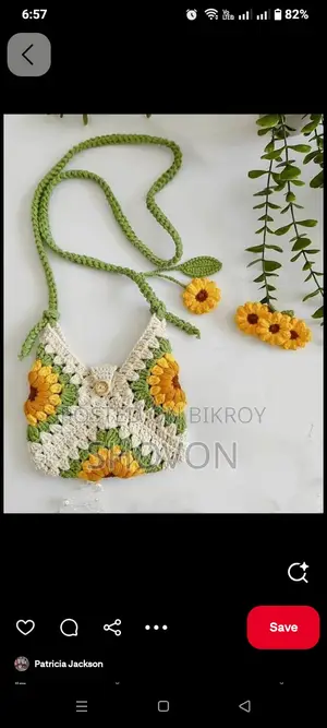 Crochet Bag For Children.