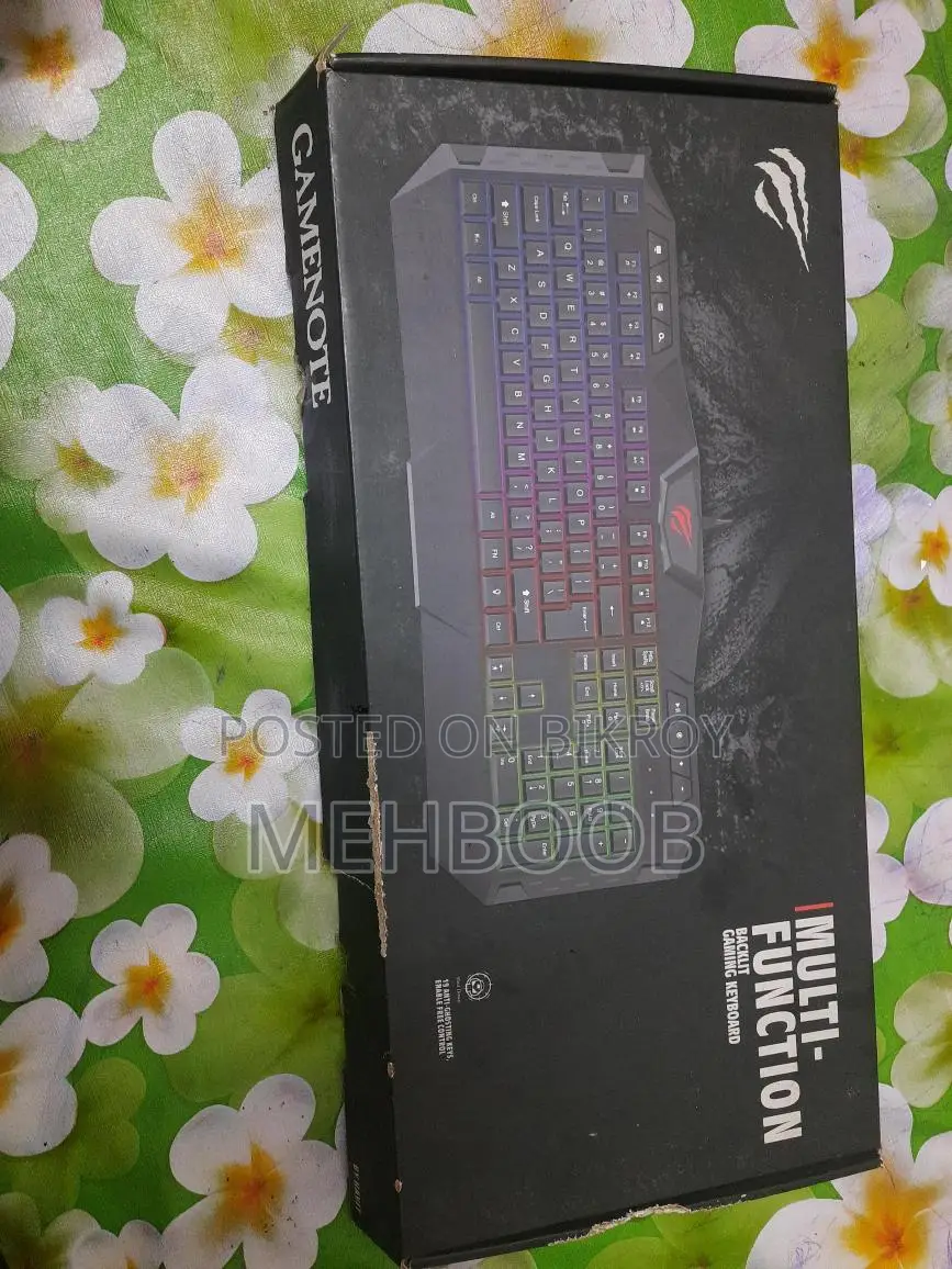 Havit KB510L Multi-function LED Backlit Keyboard for Sale