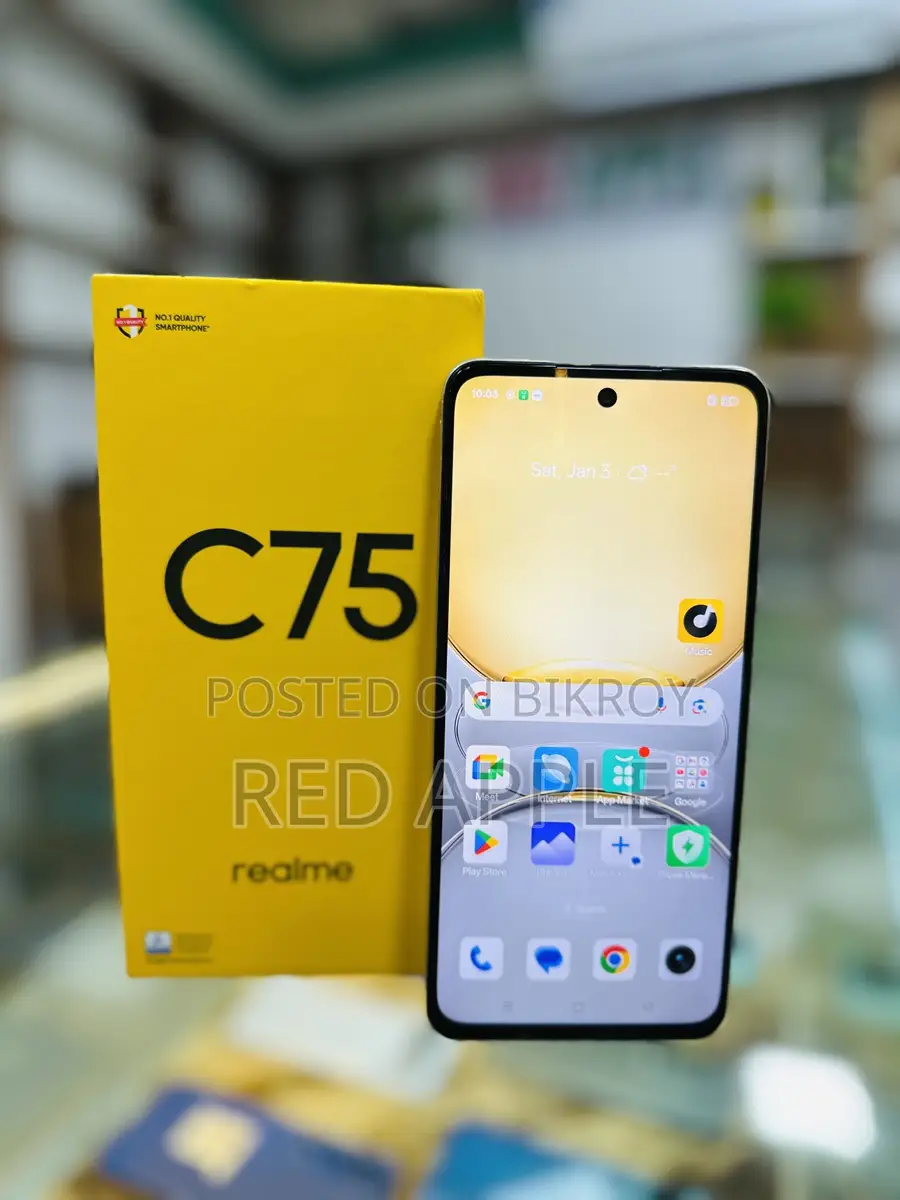 Realme C75 8/256 GB Fullbox (Used)