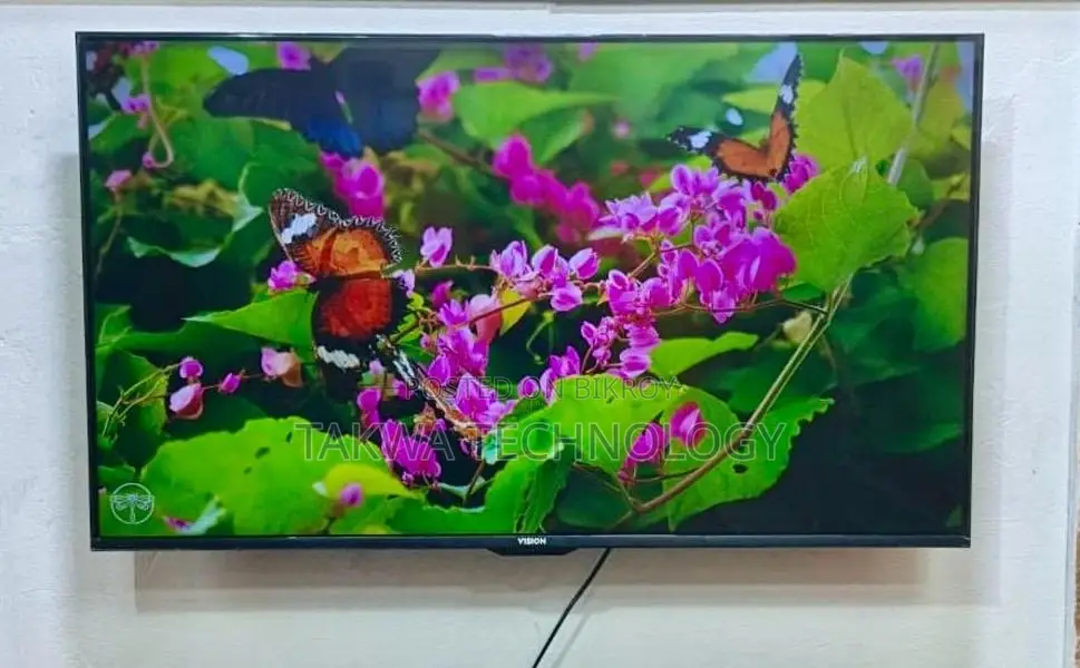 Vision-43" Inch Android Frameless Voice Control TV