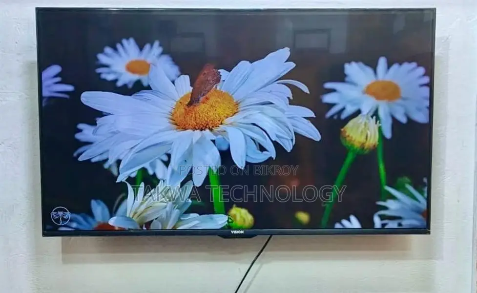 Vision-43" Inch Android Frameless Voice Control TV