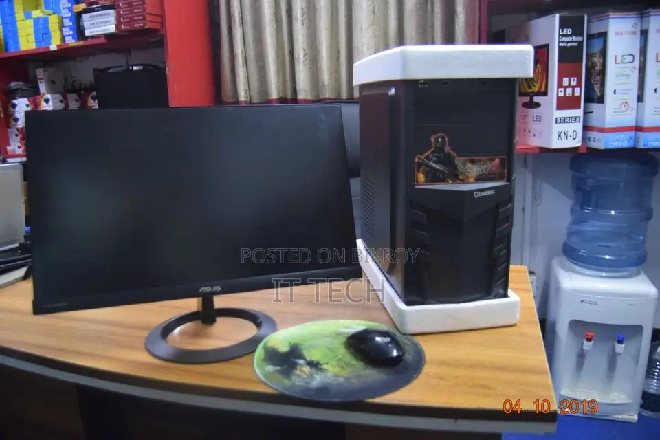 Intel_Cor i3 8GB_AGP 2GB GRPX PC 128GB/500GB HD With Asus 20" LED