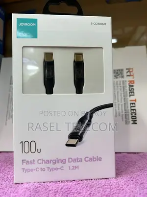 JOYROOM 100W ফাস্ট চার্জিং ডাটা কেবল Type-C to (১.২ মিটার)