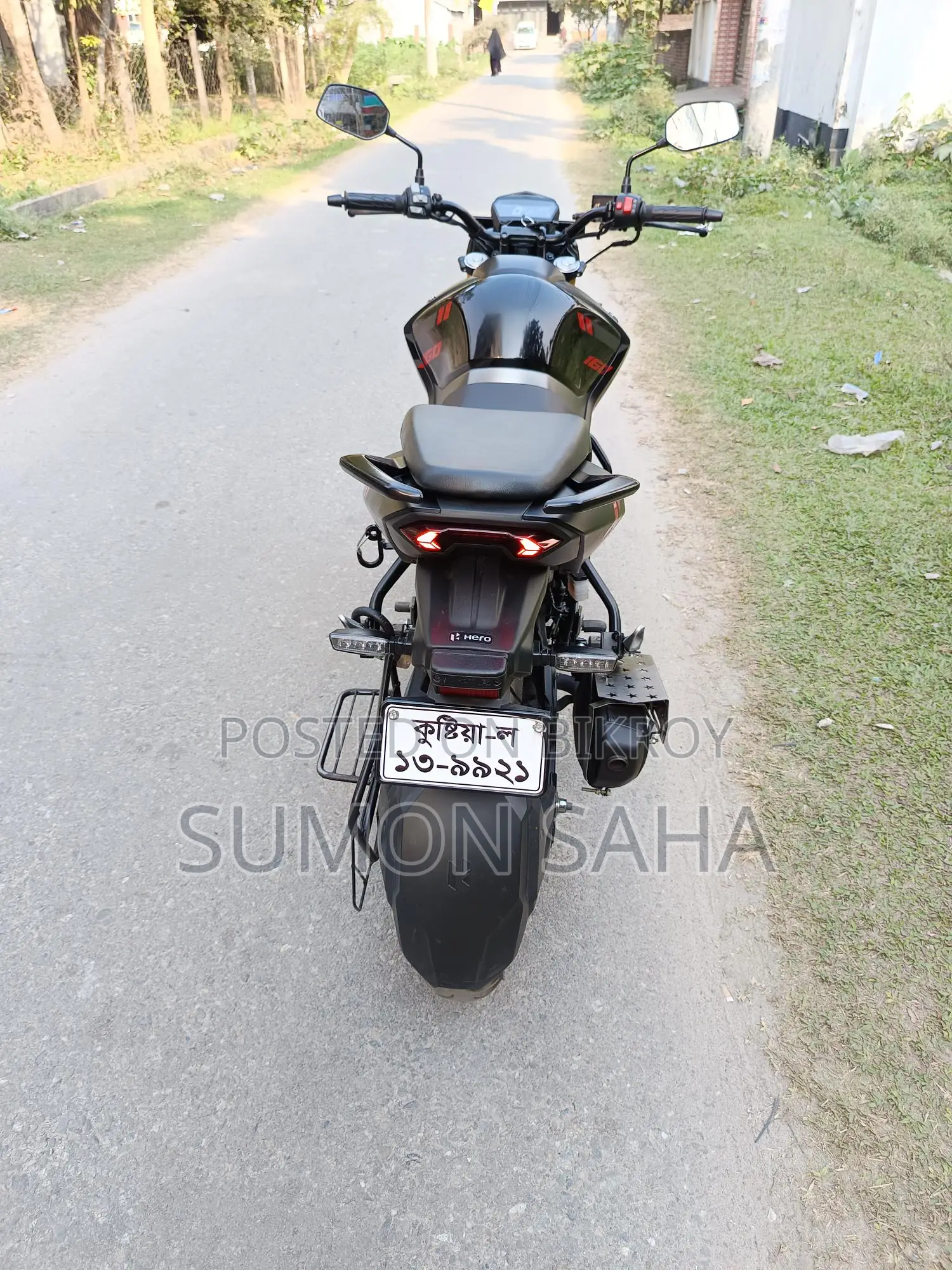 Hero Xtreme 160R 2025 Black