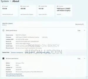 AMD Ryzen 5 5500GT with Radeon Graphics