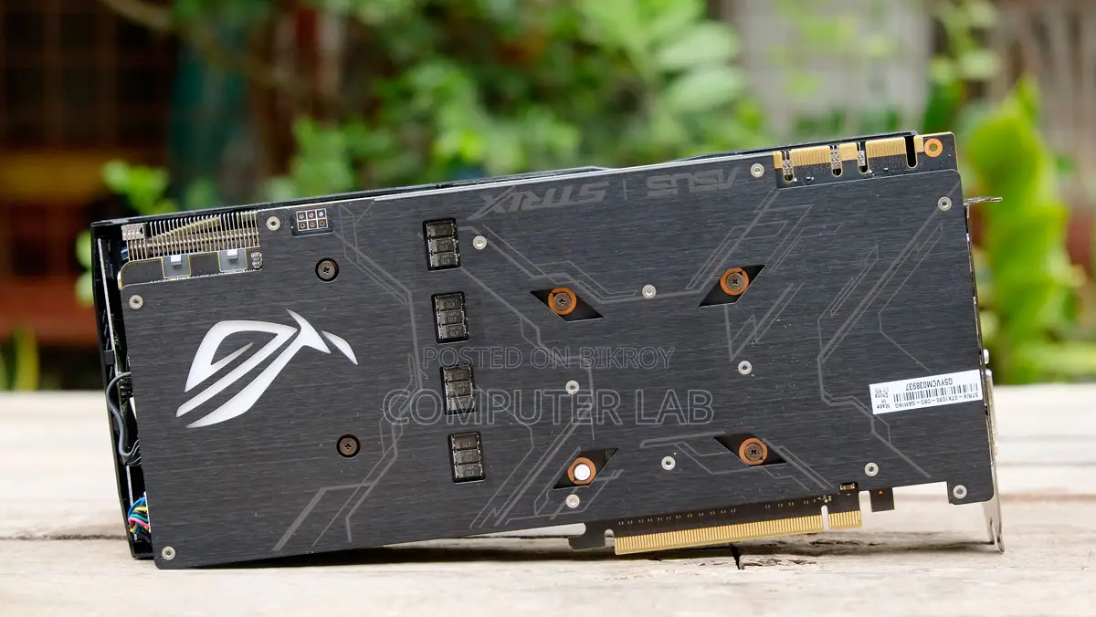 Asus Rog Strix GeForce Gtx1060 6GB DDR5 256Bit Gaming GPU With Warranty