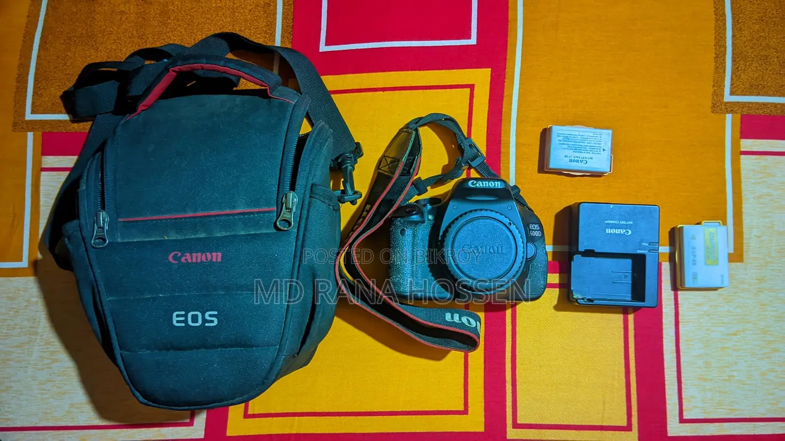 Canon EOS 600D Full Package Super Fresh Body