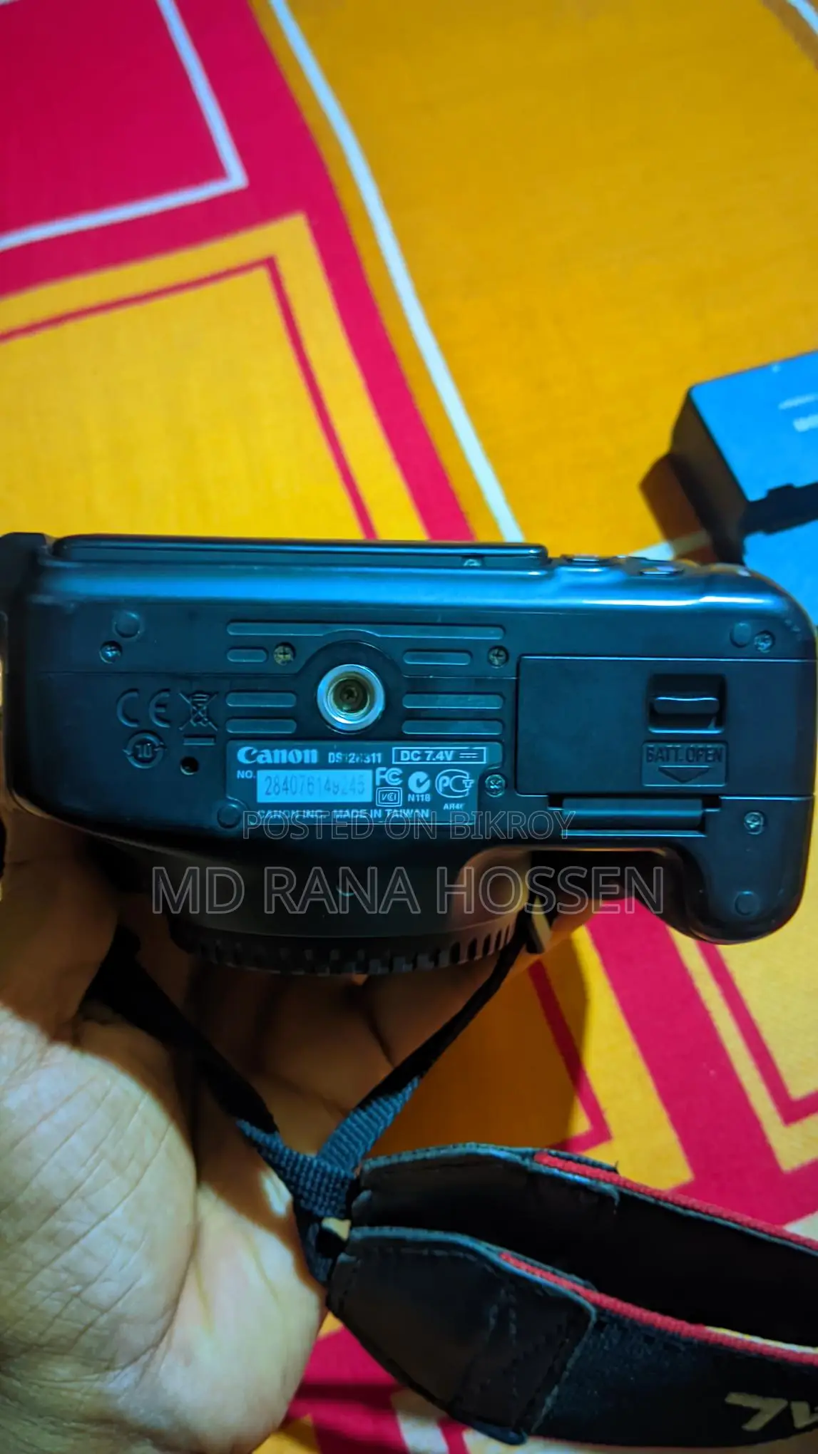 Canon EOS 600D Full Package Super Fresh Body