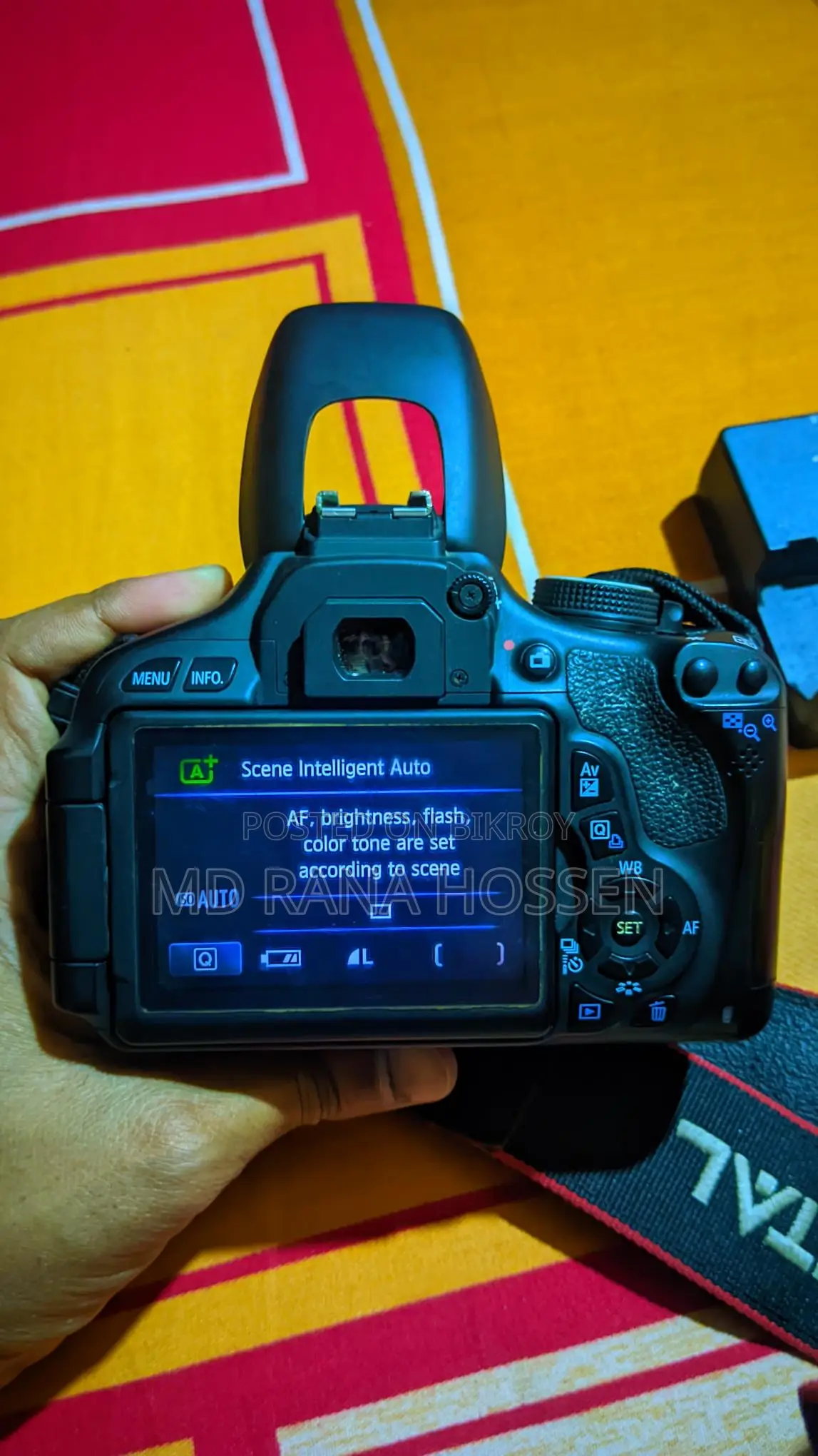 Canon EOS 600D Full Package Super Fresh Body