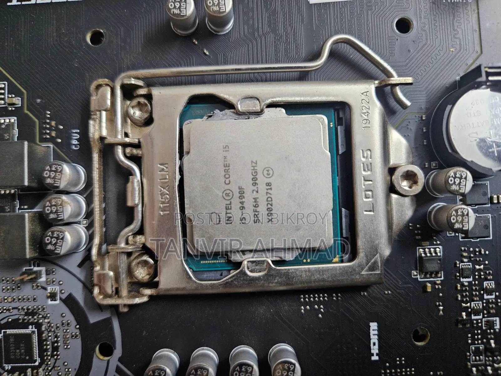 MSI B365M PRO-VDH + Intel i5 9400f Processor