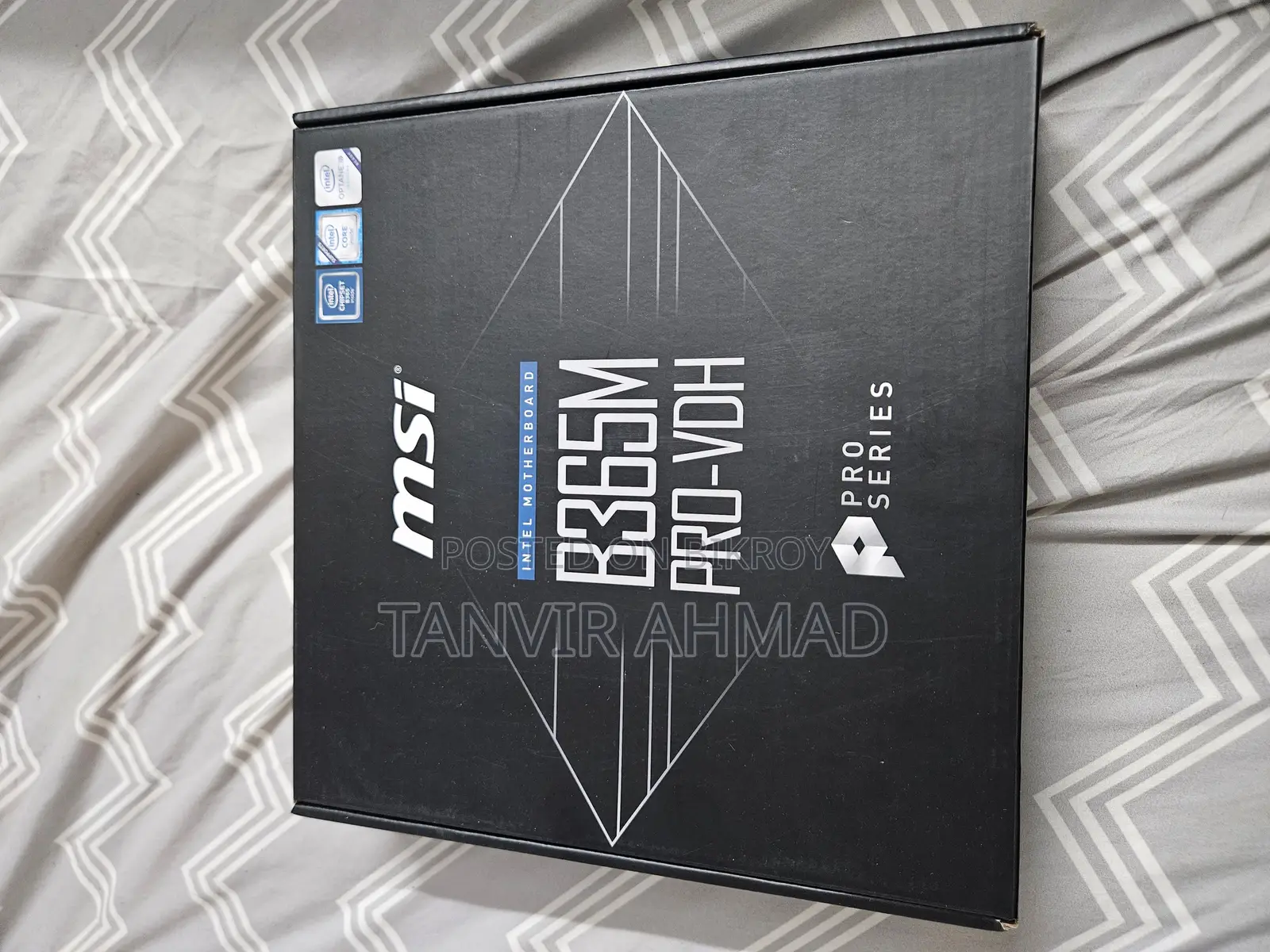 MSI B365M PRO-VDH + Intel i5 9400f Processor