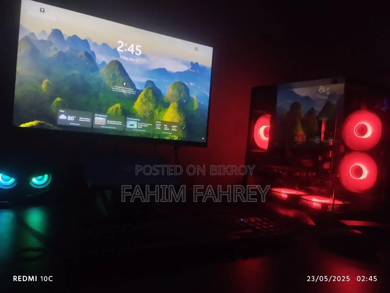 Ryzen 5 5600 Gaming PC with RX 580 8GB, 16GB RAM, 512GB NVMe SSD