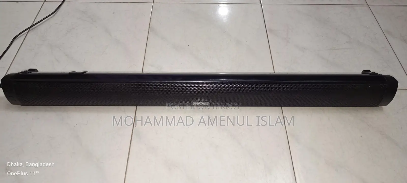 Sound Bar Dts System Flat Size