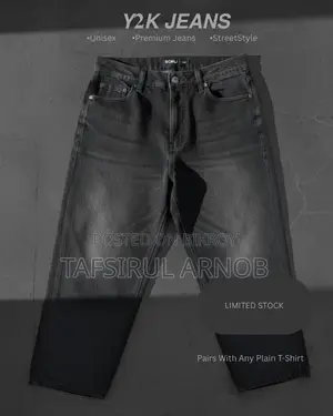 Baggy Jeans Black