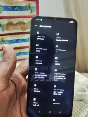 OPPO A16 . (Used)