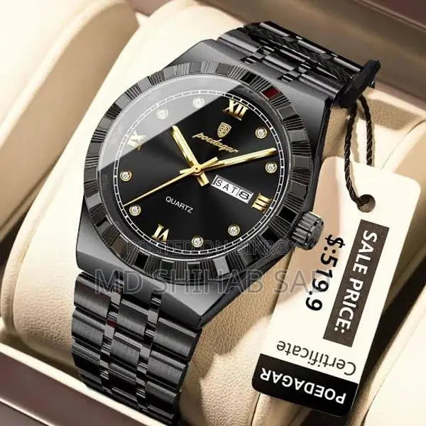 Luminous Quartz Men's Watch