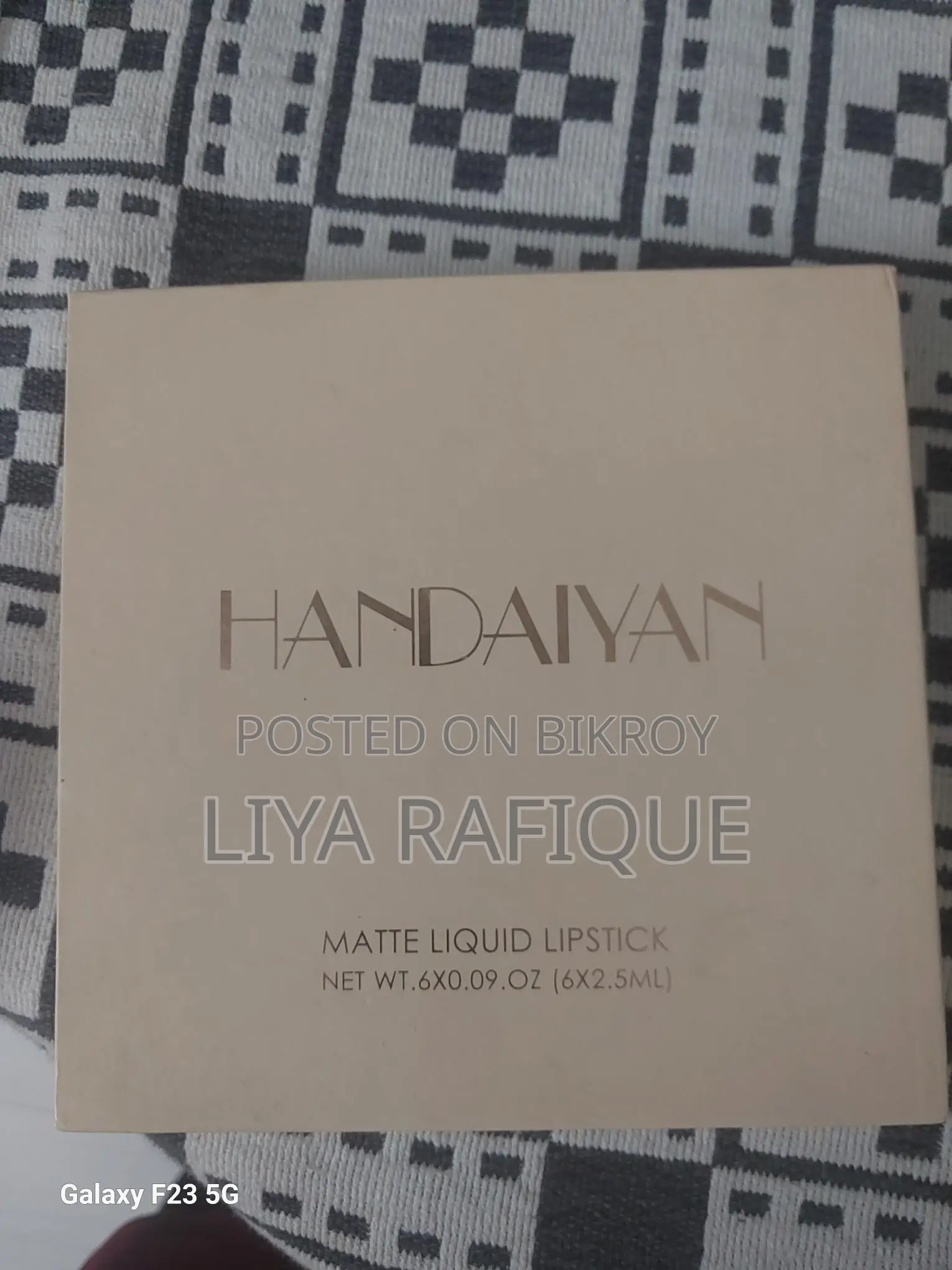 HANDAIYAN MATTE LIQUID LIPSTICK
