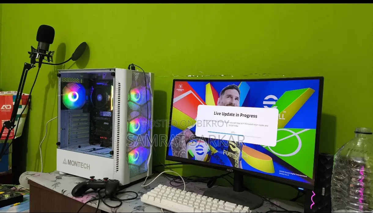 Amd 5600G 16GB RAM with Keyboard Mouse Joystick