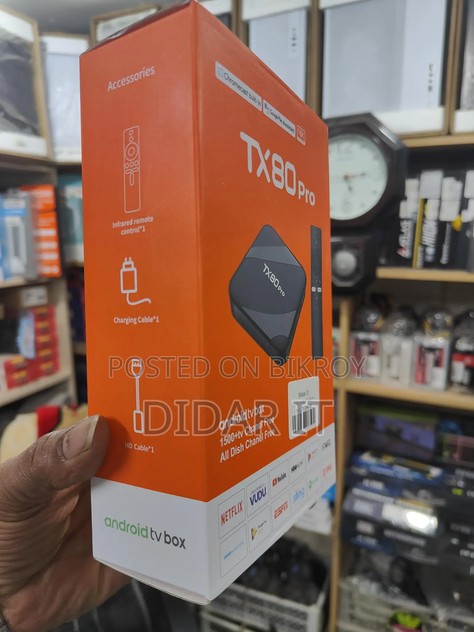 TX80 Pro Android TV Box: Turn Your Standard TV into a Fully Smart TV 📺✨