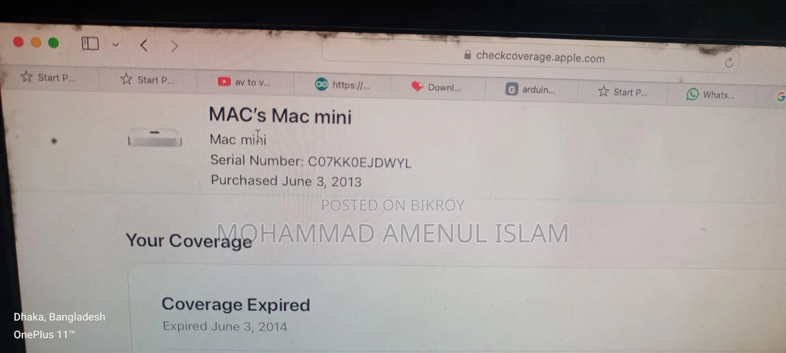 MAC MINI LATE 2012/2013