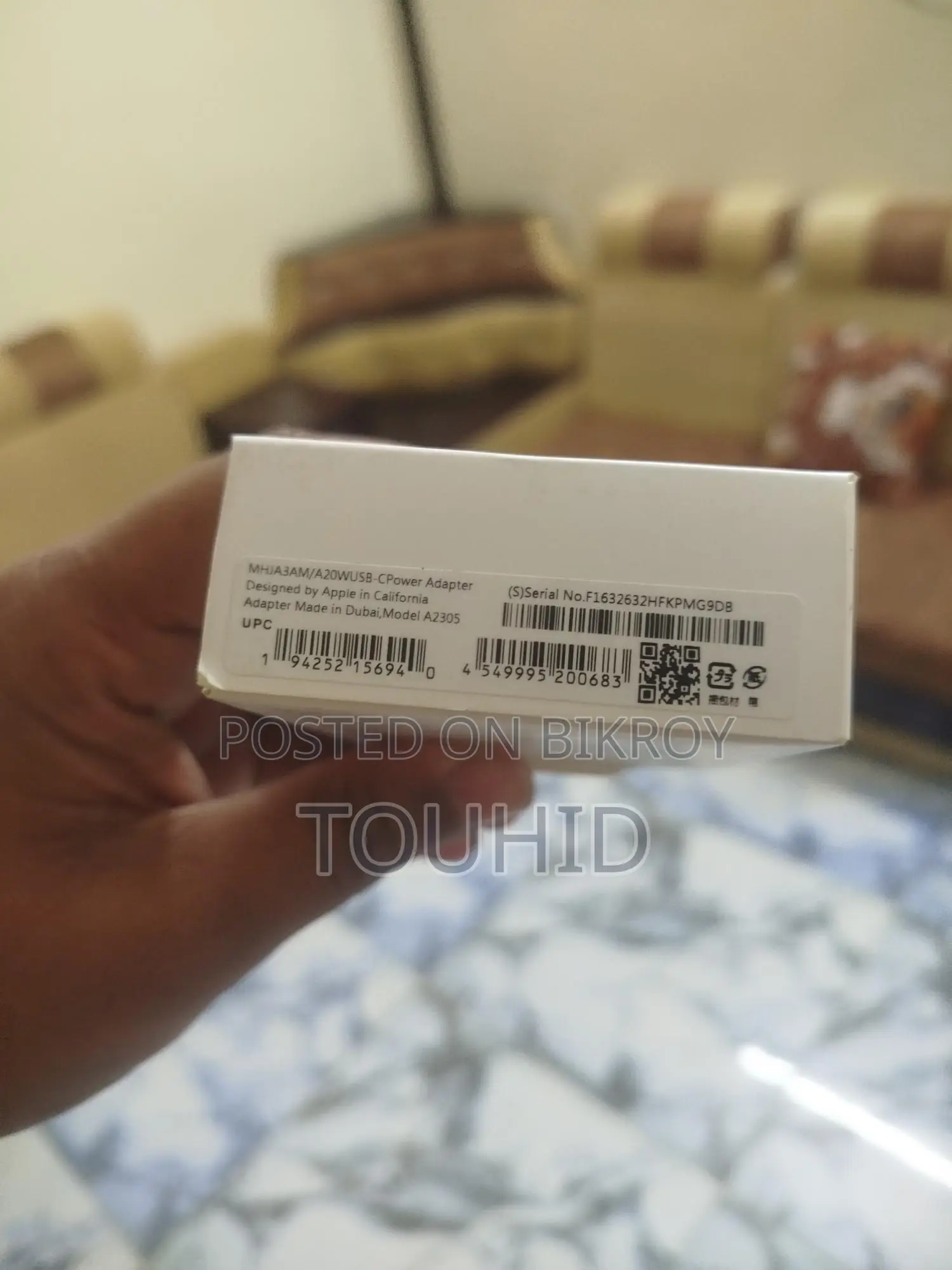 Apple 20W USB-C Power Adapter Only 1.5 Months Used