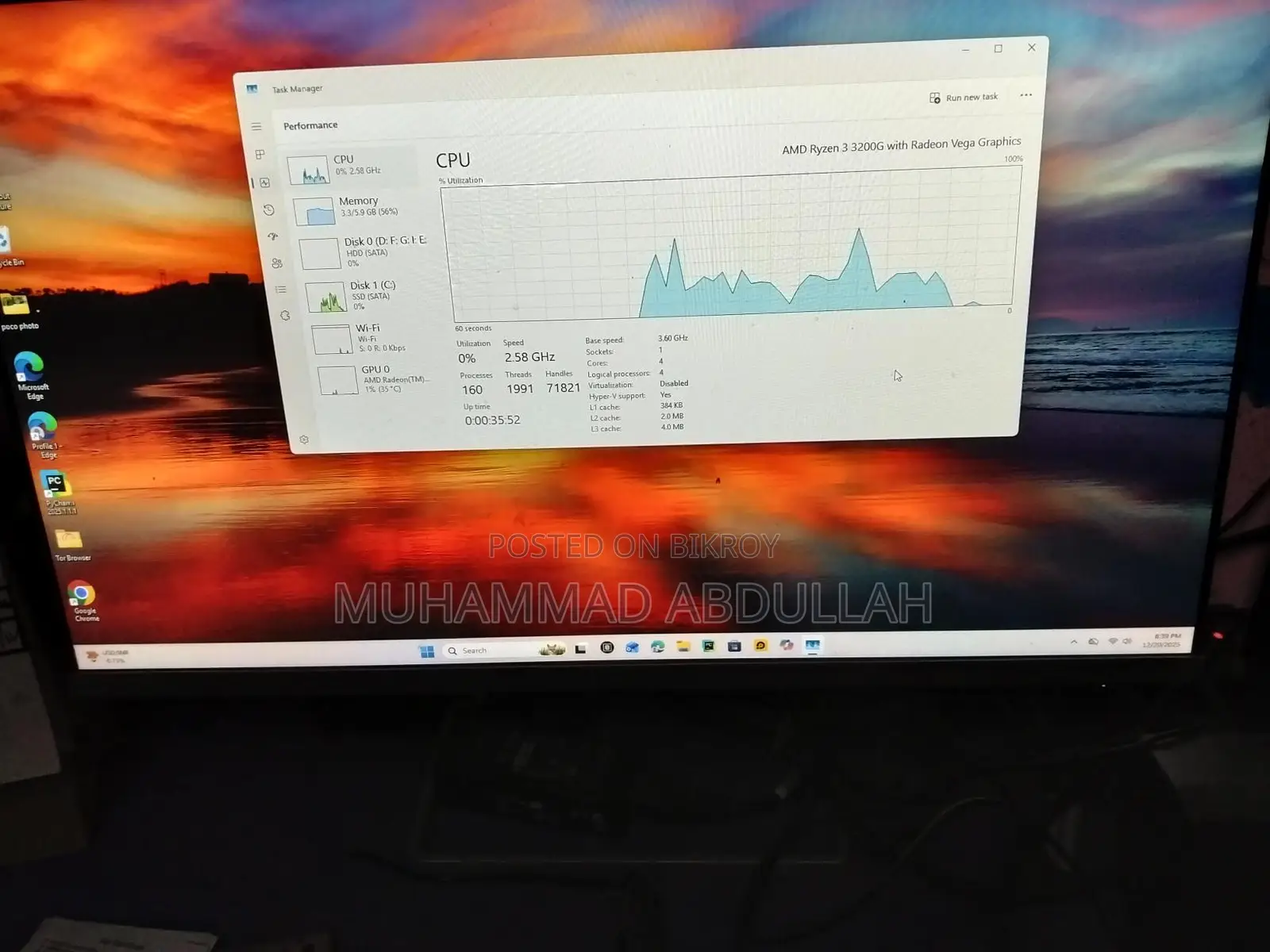 Assalamu Alaikum, personal gaming PC for sale