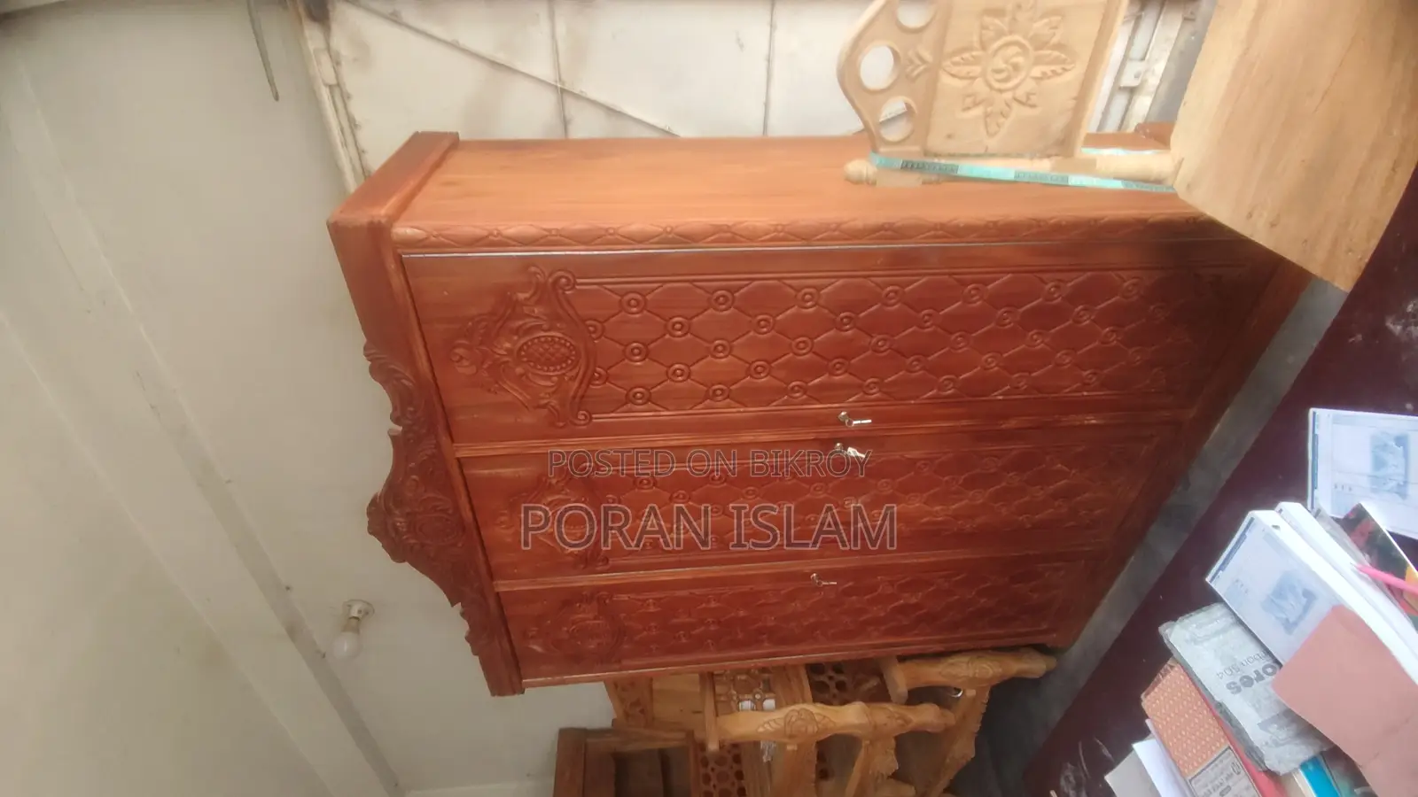 Mahogany Wood Wardrobe
