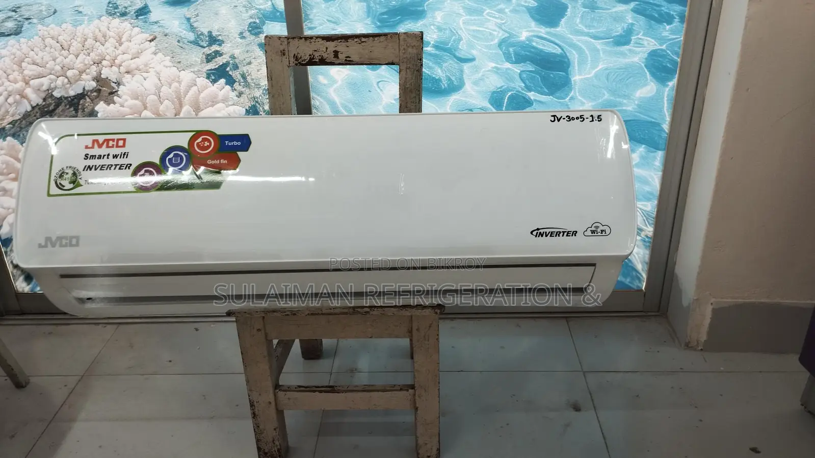JVCO Smart Wi-Fi Inverter AC (1.5 Ton) বিক্রয় করা হবে