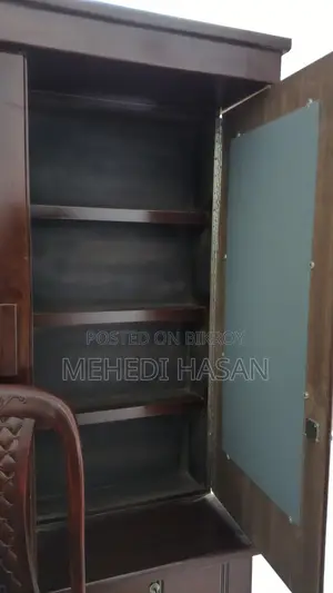 Fresh condition 2-part wardrobe with dressing table
